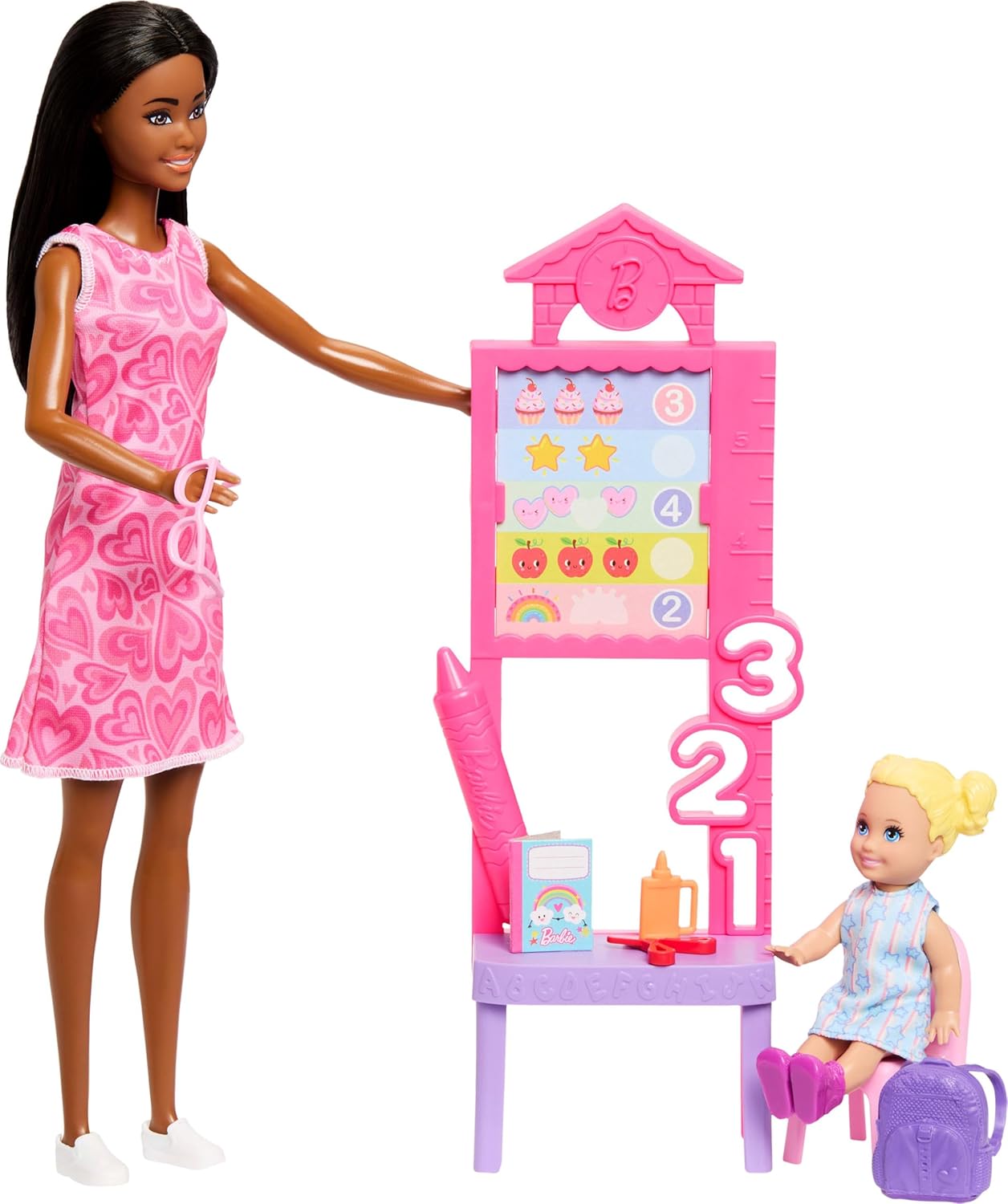 Mattel Barbie: Pack Careers With Kids (6 Designs) - Barbie Careers Teacher Doll (Jmk17)
