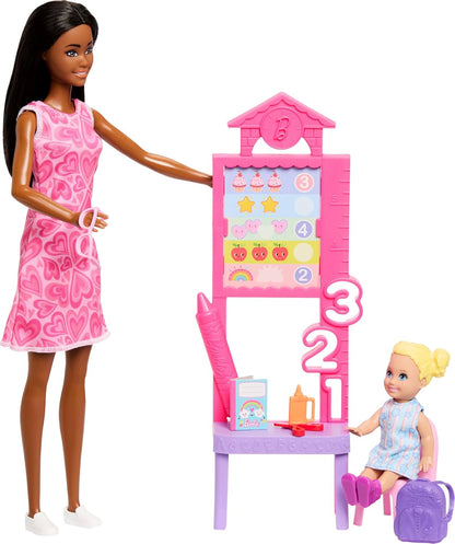 Mattel Barbie: Pack Careers With Kids (6 Designs) - Barbie Careers Teacher Doll (Jmk17)