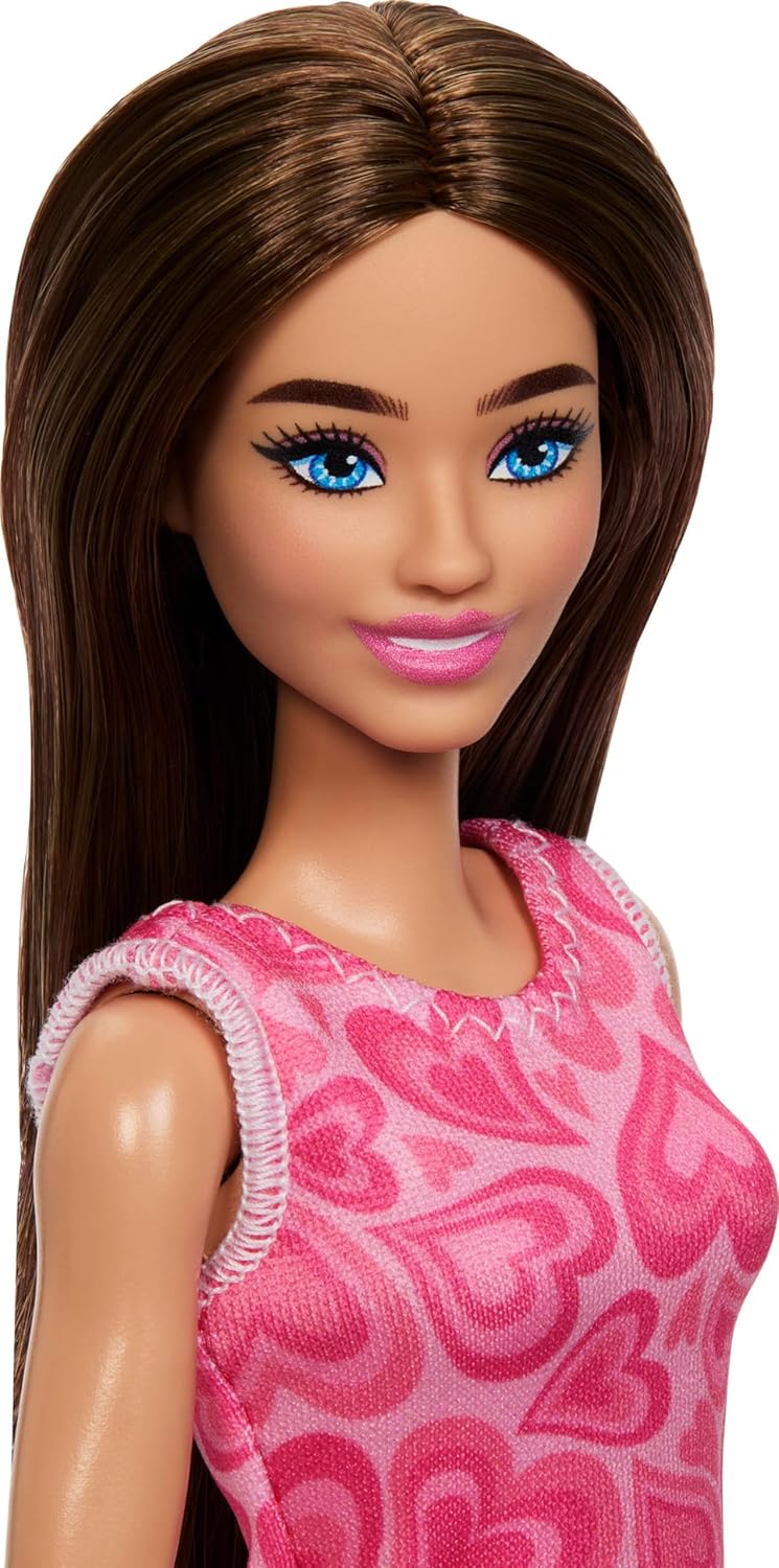 Barbie Careers Teacher Playset with Fashion Doll Wearing Removable Dress, Toddler Small Doll, Classroom Board & Accessories, JMK16