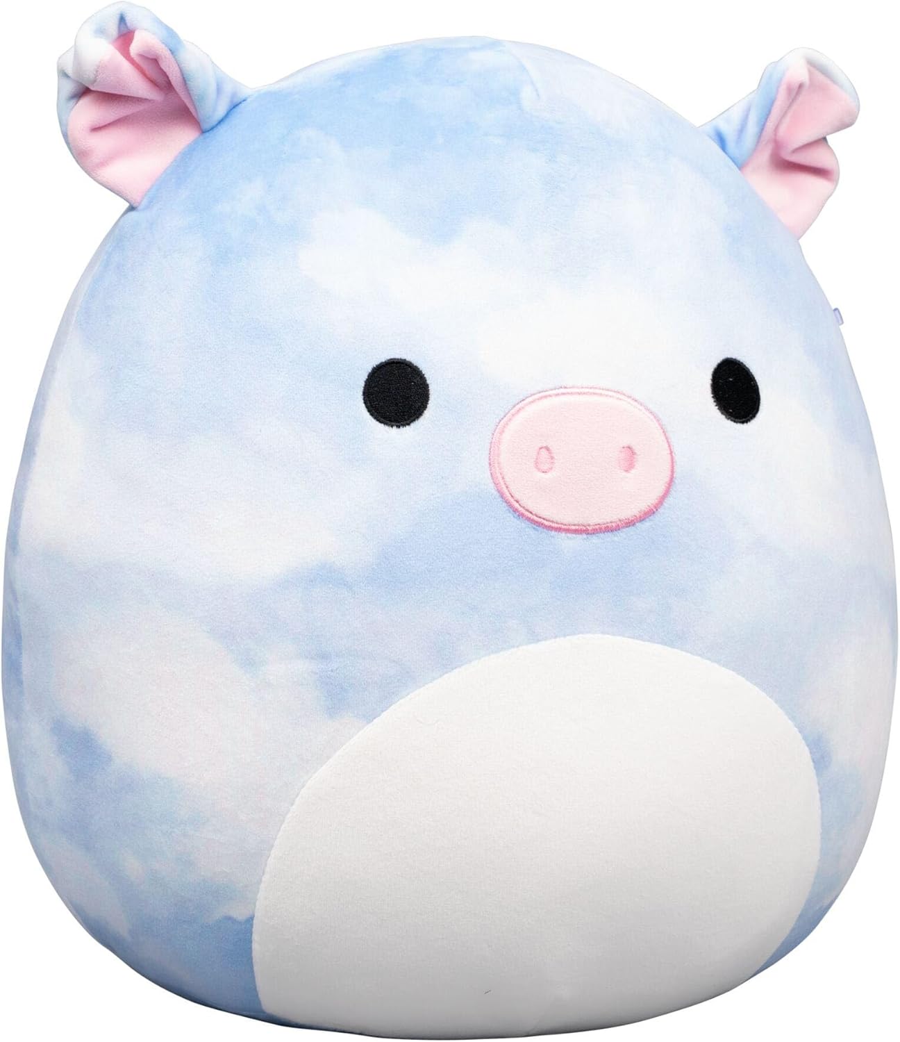 Squishmallows Original 12-Inch Nisbet the Blue Tie Dye Pig - Official Jazwares Plush