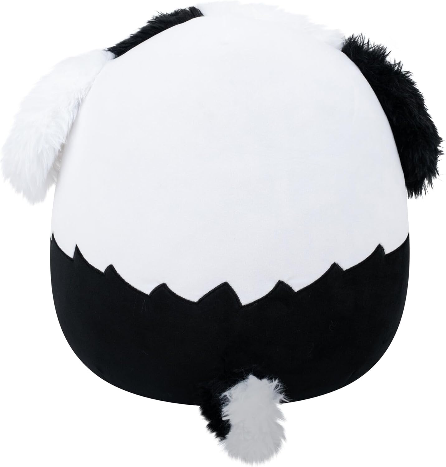 Squishmallows Original 16-Inch Brooks the Black and White Sheepadoodle - Official Jazwares Plush