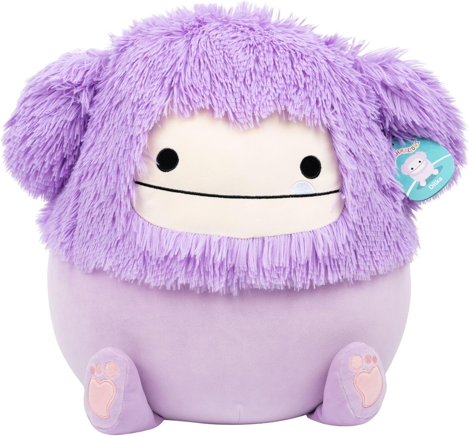 Squishmallows Original 16-Inch Dilka the Lavender Bigfoot - Official Jazwares Plush