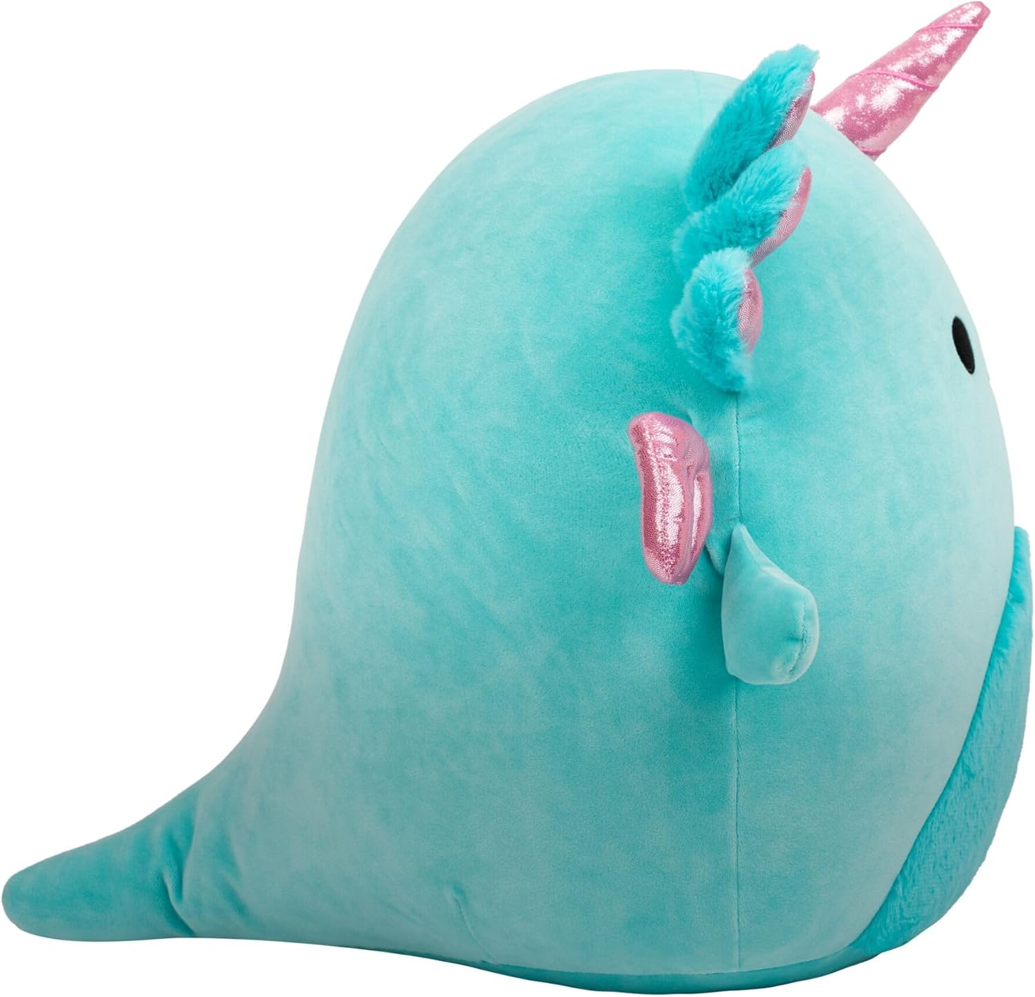 Squishmallows Original 16-Inch Bellamy the Teal Axolotl Alicorn - Official Jazwares Plush