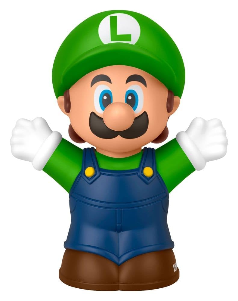 My Mario Fisher-Price Little People 7 cm, My Mario Luigi Action Figures For Kids