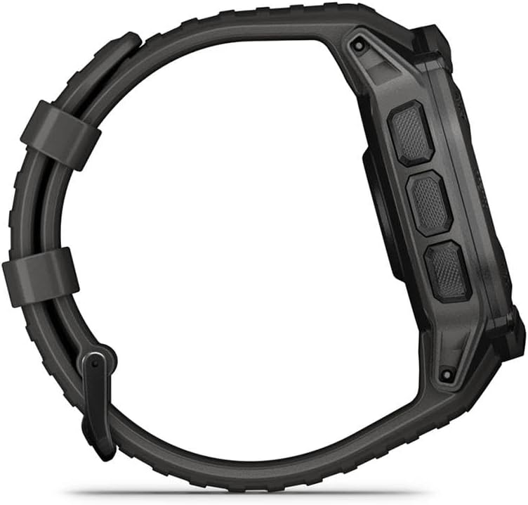Garmin Instinct 2X Solar – GPS-Smartwatch mit unendlicher Akkulaufzeit im Smartwatch-Modus, über 40 Sport-Apps, Smart Notifications, GarminPay, Trainingszustand, Fitnessalter, Schlafanalyse