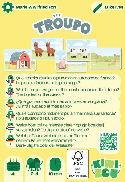 KiwiZou Kaartspel Troup