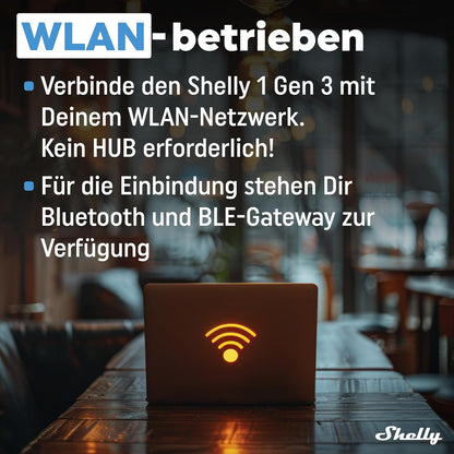 Shelly Relais ``1 Gen3 2er Pack`` max 16A