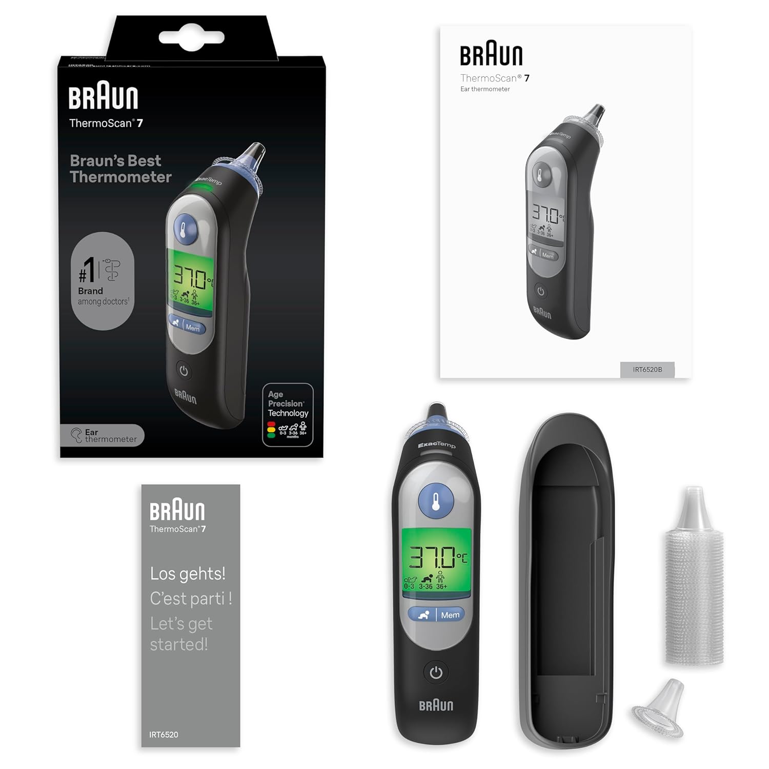 Braun Thermometer ThermoScan 7 IRT6520B