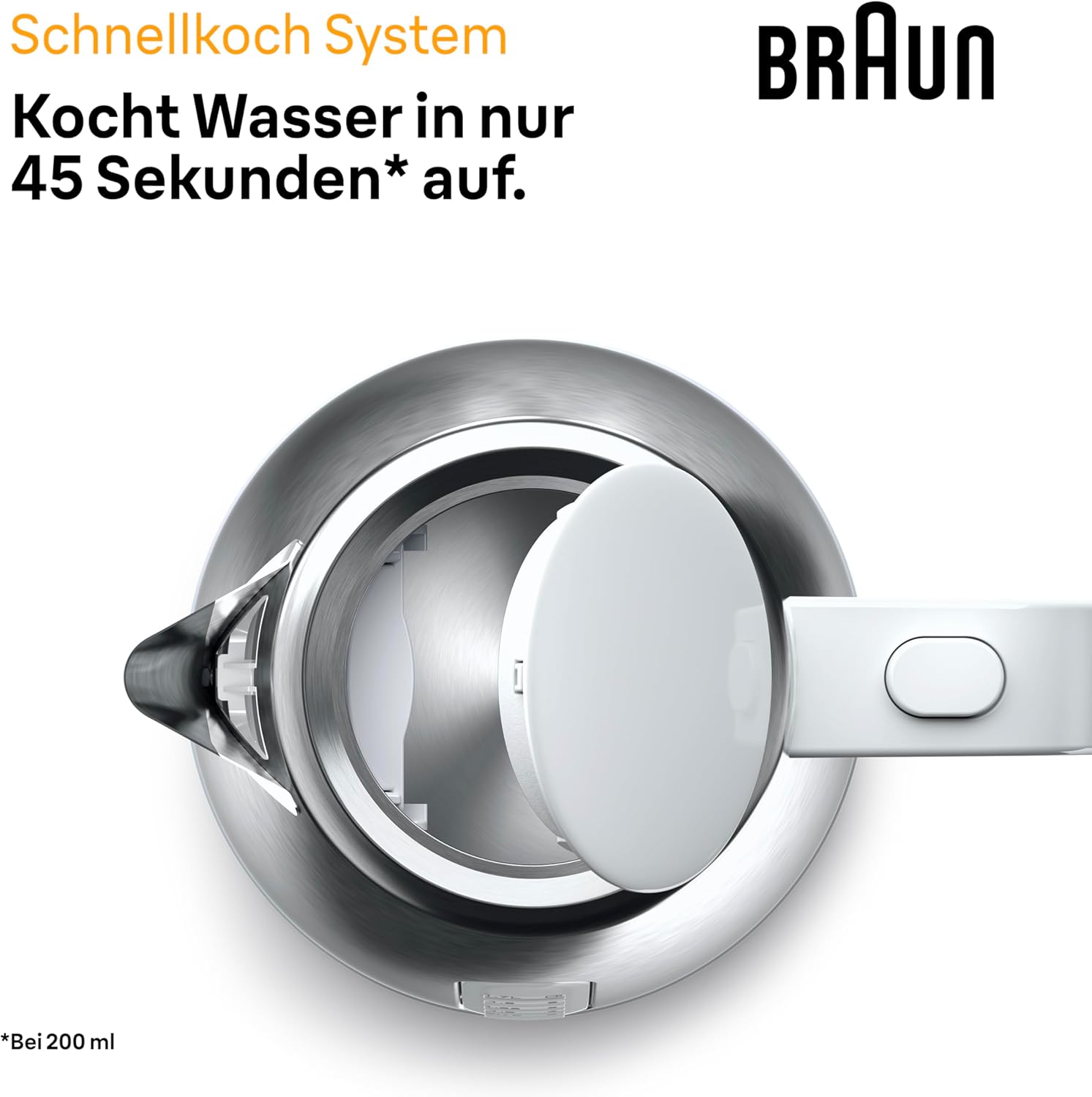 Braun Wasserkocher WK 1500 WH PurShine