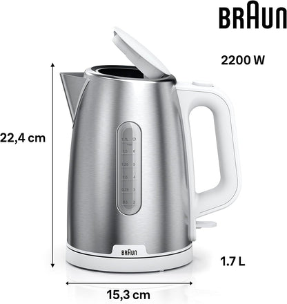 Braun Wasserkocher WK 1500 WH PurShine