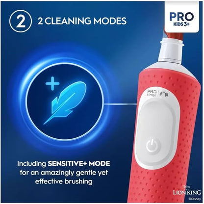 ORAL B Pro Kids Electric Toothbrush - Disney Lion King