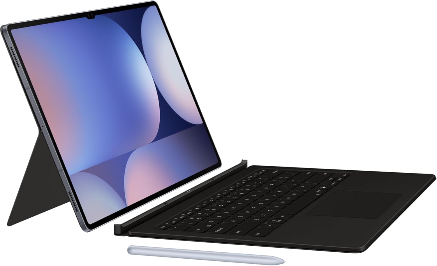 Samsung Book Cover Keyboard EF-DX925 for Galaxy Tab S10 Ultra | Tab S9 Ultra with QWERTY Keyboard and AI Button, Two Piece Tablet Case, Slim Design, S Pen Compartment, Black