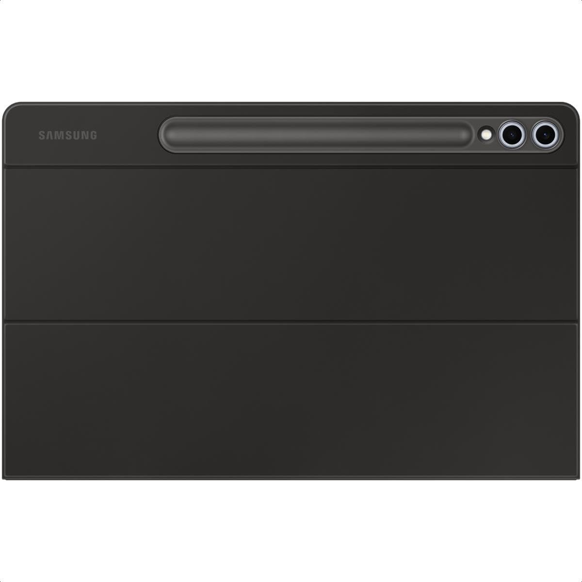 Samsung Galaxy Tab S10+, Tab S9+, Tab S9 FE+ Case with QWERTY Keyboard and AI Button, One Piece Case, Black
