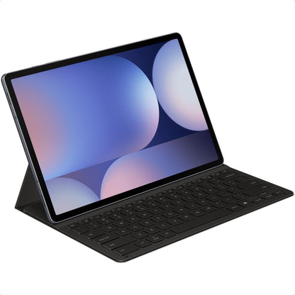 Samsung Galaxy Tab S10+, Tab S9+, Tab S9 FE+ Case with QWERTY Keyboard and AI Button, One Piece Case, Black