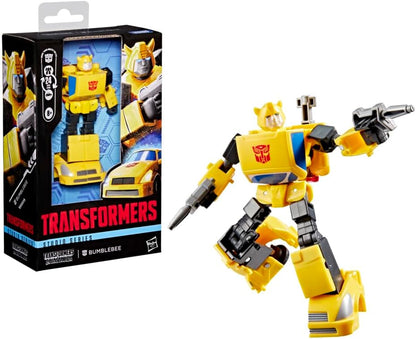 Transformers Studio Series Transformers: Devastation Bumblebee, Deluxe Class 10-cm Converting Action Figure, Robot Toys for Ages 8+