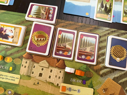 Stonemaier Games | Viticulture - Bordeaux Expansion | Board Game | Ages 14+ | 1-6 Players | 90-120 Minutes Playing Time