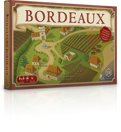 Stonemaier Games | Viticulture - Bordeaux Expansion | Board Game | Ages 14+ | 1-6 Players | 90-120 Minutes Playing Time