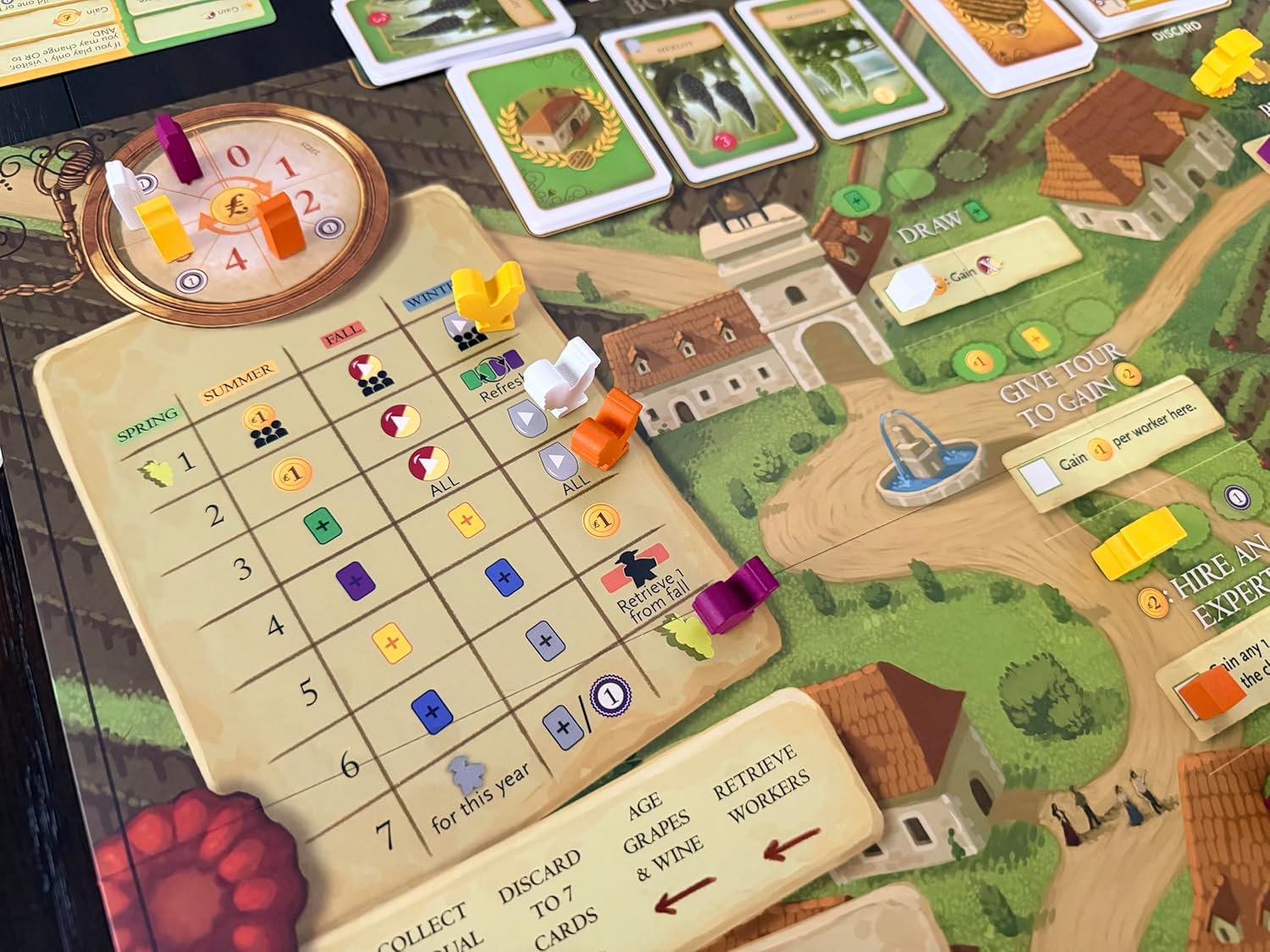 Stonemaier Games | Viticulture - Bordeaux Expansion | Board Game | Ages 14+ | 1-6 Players | 90-120 Minutes Playing Time