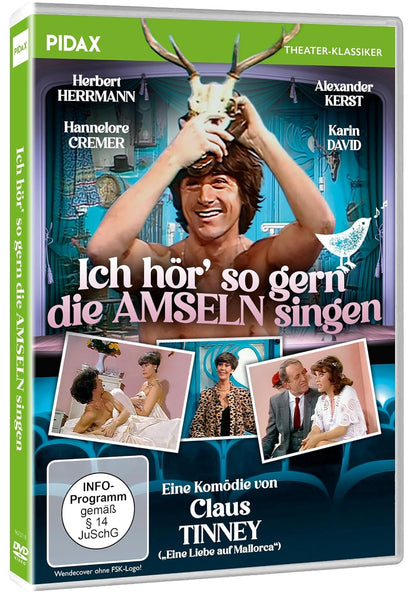 Ich hör' so gern die Amseln singen / Brillante Komödie mit toller Besetzung aus der Berliner Komödie am Kurfürstendamm (Pidax Theater-Klassiker