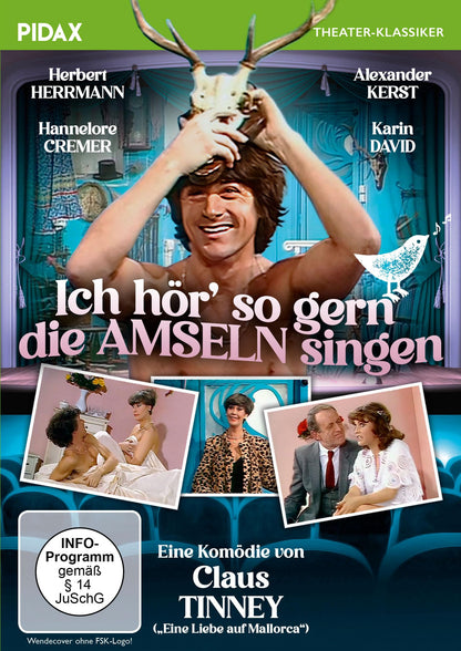 Ich hör' so gern die Amseln singen / Brillante Komödie mit toller Besetzung aus der Berliner Komödie am Kurfürstendamm (Pidax Theater-Klassiker