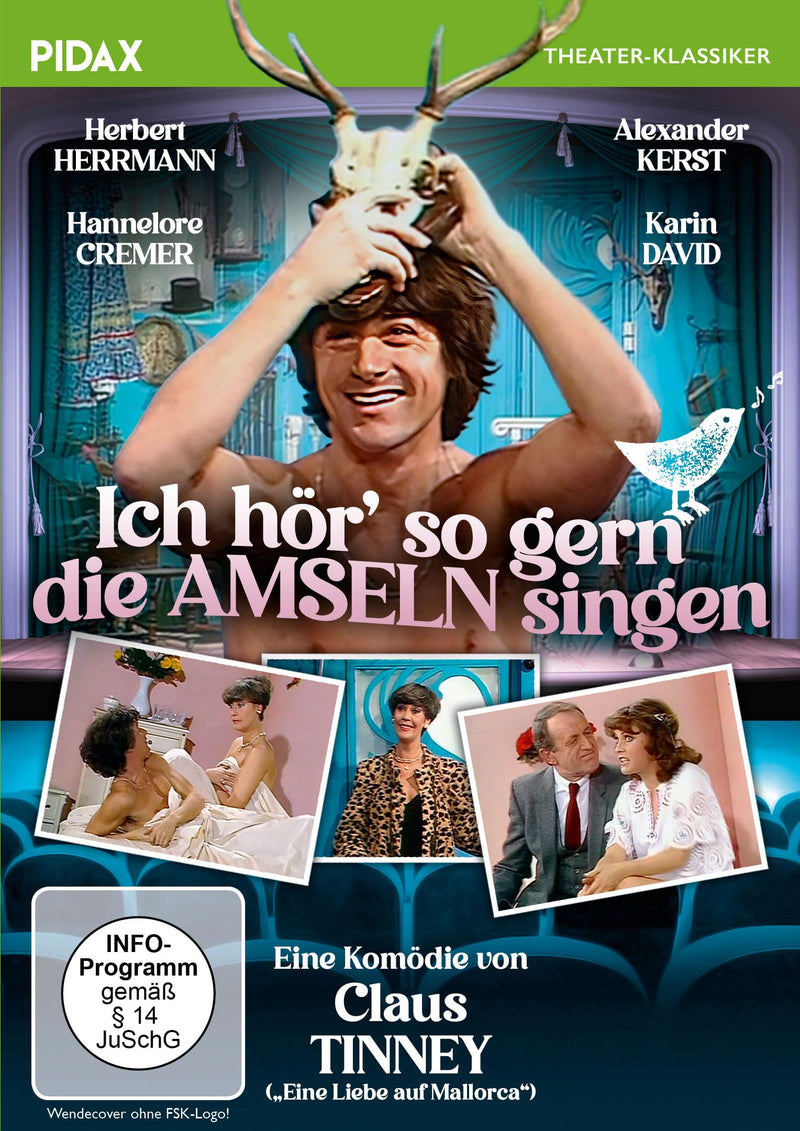 Ich hör' so gern die Amseln singen / Brillante Komödie mit toller Besetzung aus der Berliner Komödie am Kurfürstendamm (Pidax Theater-Klassiker