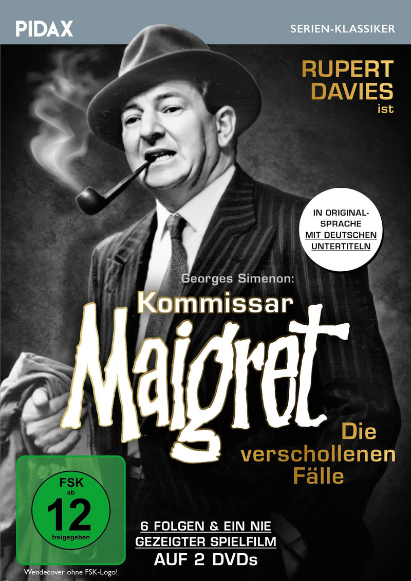 Kommissar Maigret - Die verschollenen Fälle (OmU) / 6 Folgen und ein nie gezeigter Spielfilm IN ORIGINALSPRACHE MIT DEUTSCHEN UNTERTITELN (Pidax Serien-Klassiker)