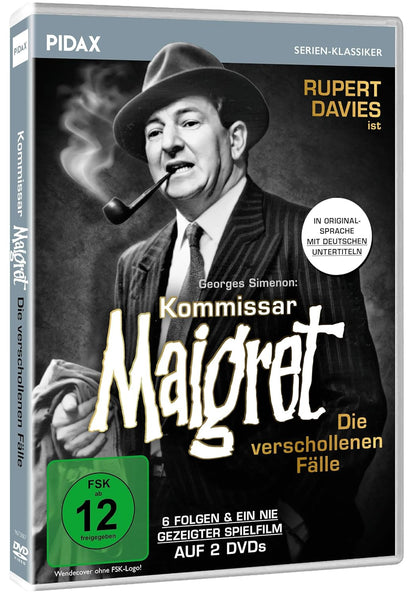 Kommissar Maigret - Die verschollenen Fälle (OmU) / 6 Folgen und ein nie gezeigter Spielfilm IN ORIGINALSPRACHE MIT DEUTSCHEN UNTERTITELN (Pidax Serien-Klassiker)