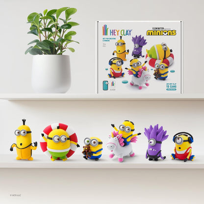 Hey Clay - Minions - 15 bakjes klei