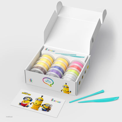 Hey Clay - Minions - 15 bakjes klei
