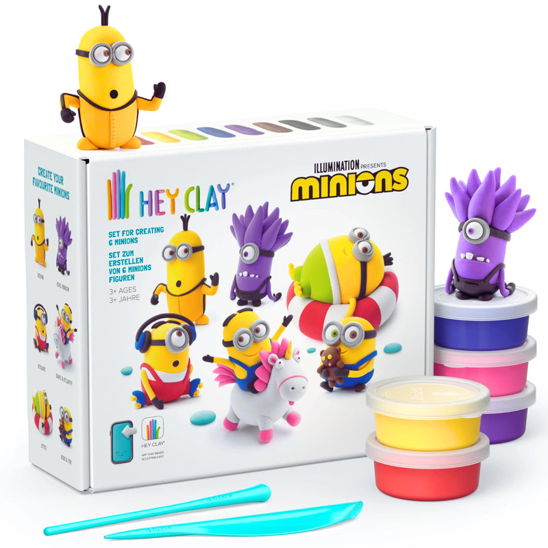 Hey Clay - Minions - 15 bakjes klei