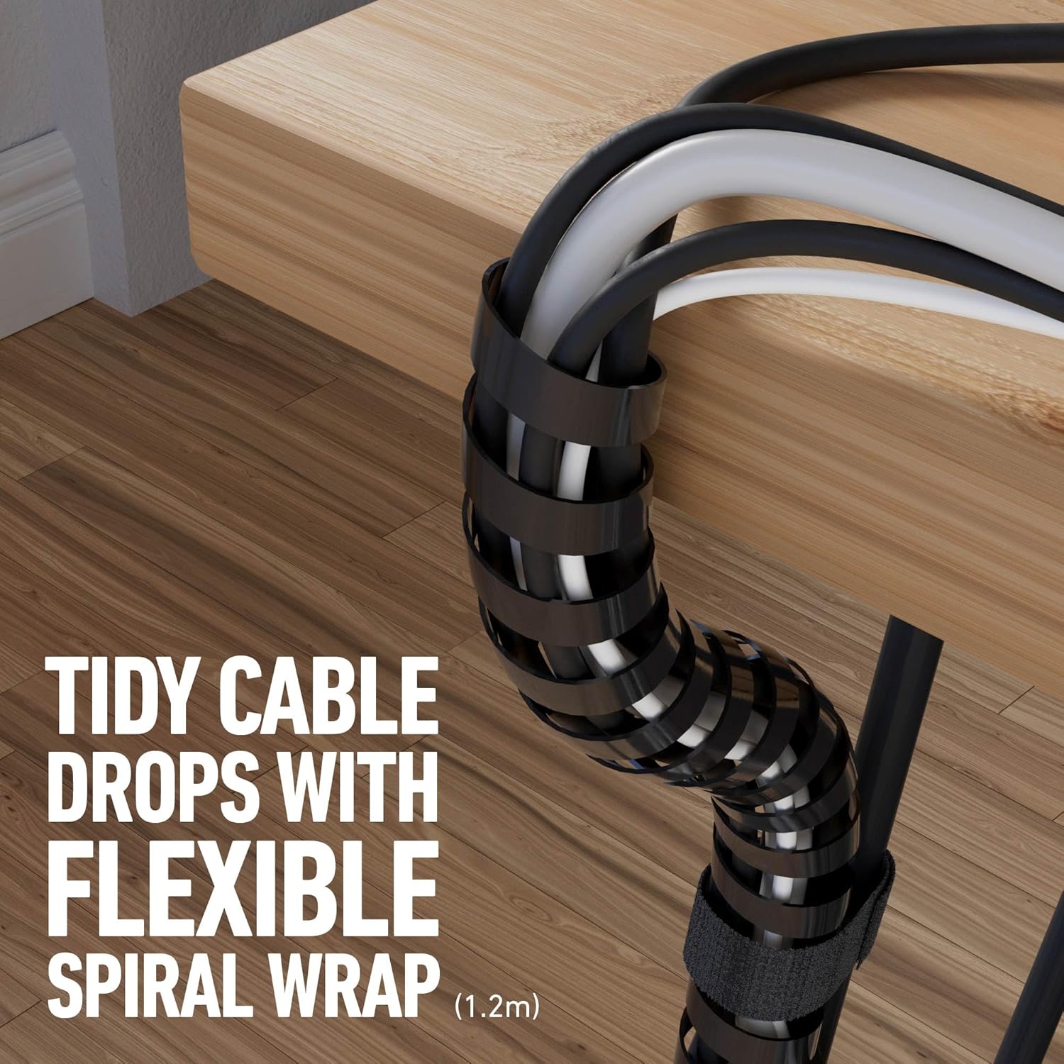 D-Line Desk Cable Organiser Kit Dck