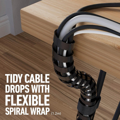 D-Line Desk Cable Organiser Kit Dck