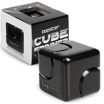 bopster Fidget Cube Handspinner | Handspinner aus eloxiertem Metall | Sensorisches Zappelspielzeug und Stressabbau für Kinder und Erwachsene | ADHS, ADS, Autismus |