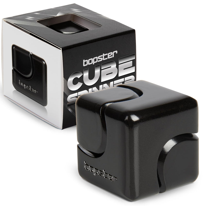 bopster Fidget Cube Handspinner | Handspinner aus eloxiertem Metall | Sensorisches Zappelspielzeug und Stressabbau für Kinder und Erwachsene | ADHS, ADS, Autismus |