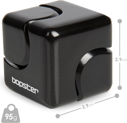 bopster Fidget Cube Handspinner | Handspinner aus eloxiertem Metall | Sensorisches Zappelspielzeug und Stressabbau für Kinder und Erwachsene | ADHS, ADS, Autismus |