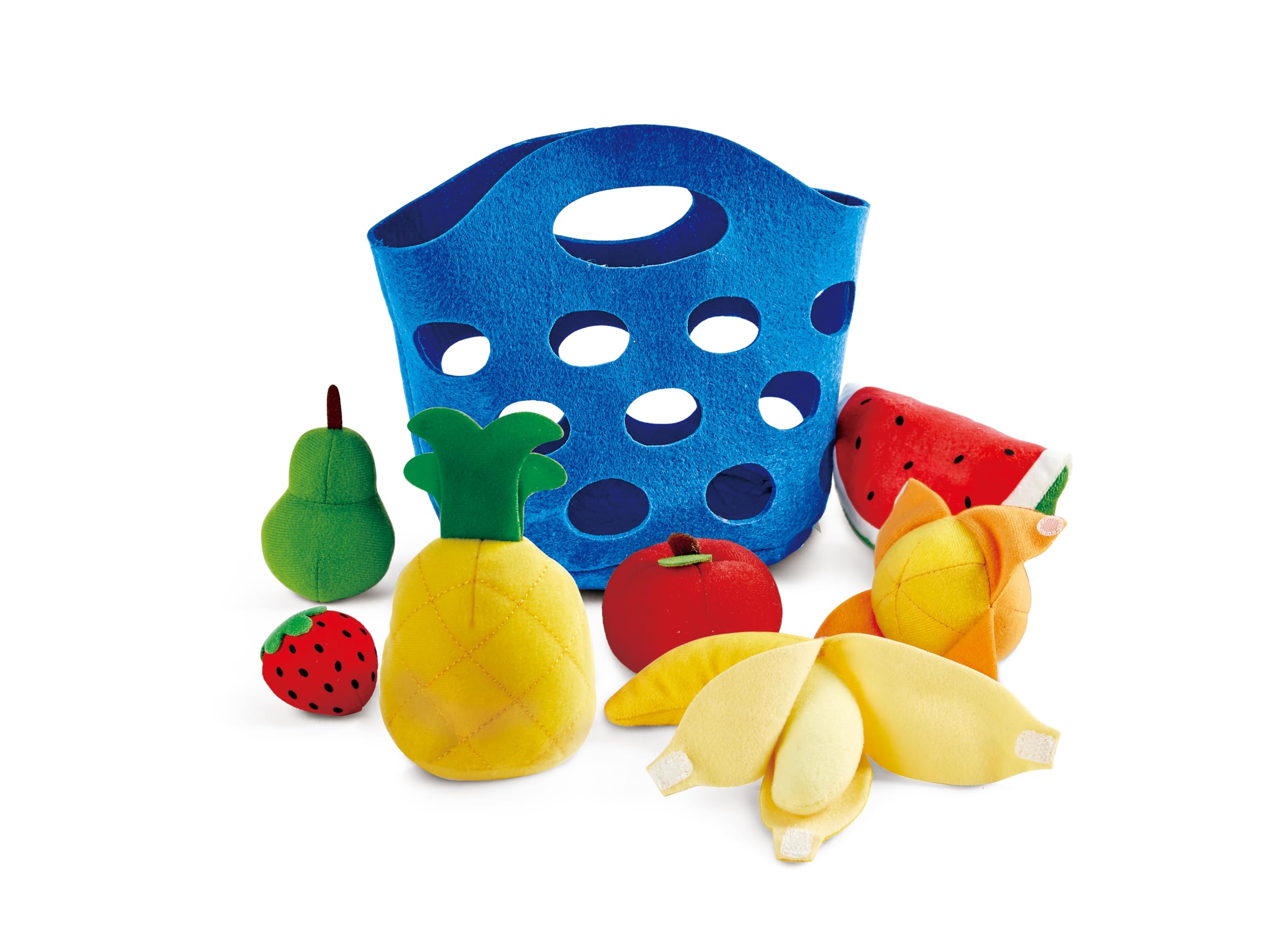 Hape E3169 Fruitmand - Zachte Voedingsaccessoires - Geschikt voor 18 maanden en ouder