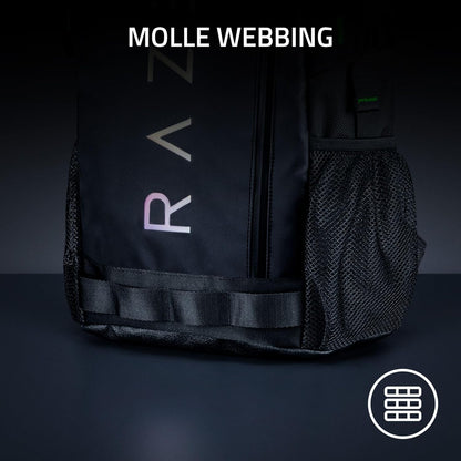 Razer Rogue V3 Backpack (13.3") - Compact Travel backpack (Compartment for Laptop up to 14 Inches, Abrasion Resistant) Chromatic Edition