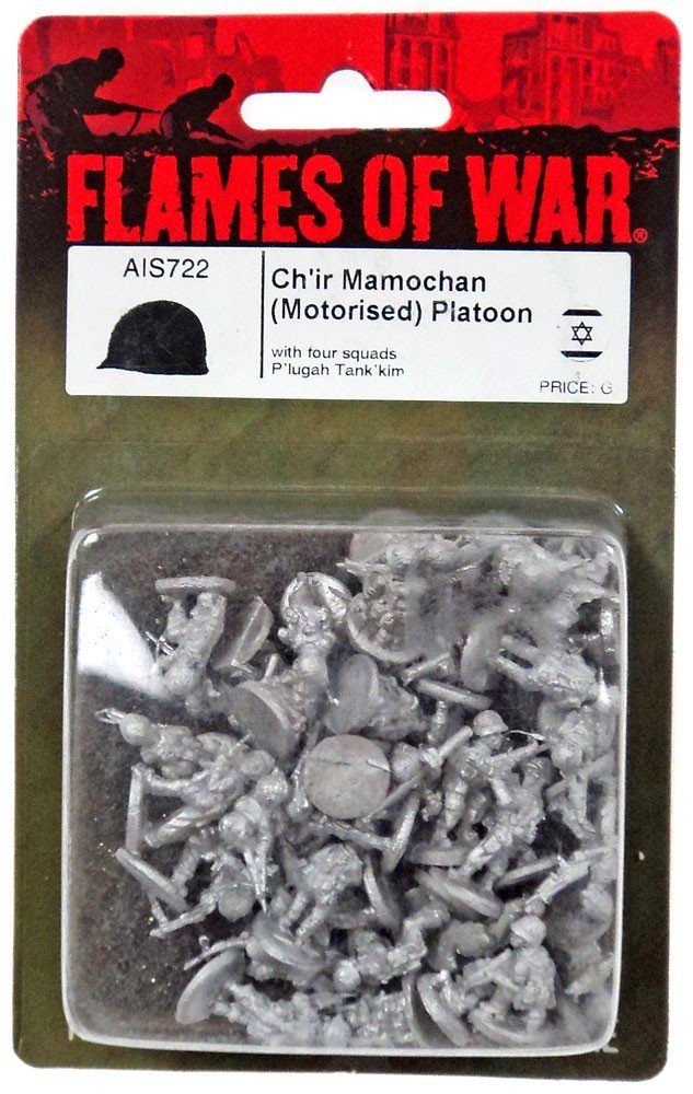 Flames of War - Ch'ir Mamochan Motorised Platoon Soldiers - AIS722 - New