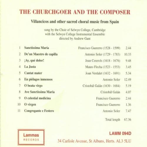 Churchgoer and the Composer CD, The
