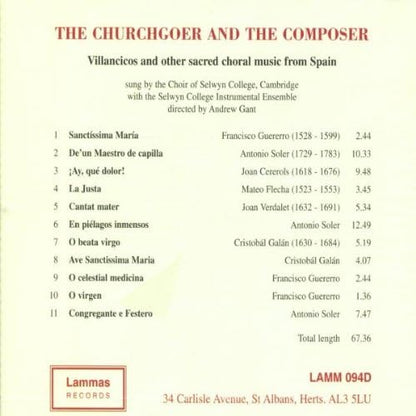 Churchgoer and the Composer CD, The