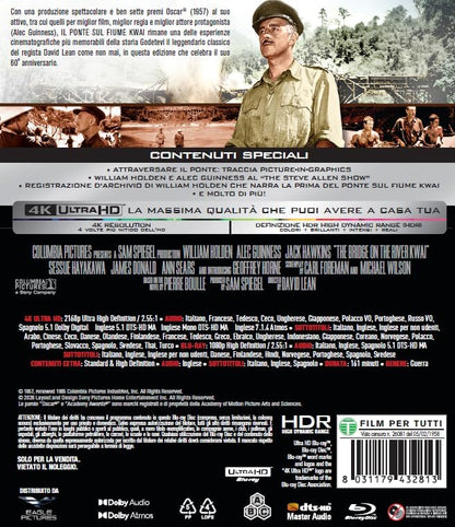 Ponte Sul Fiume Kwai (Il) (4K Ultra Hd+Blu-Ray Hd)