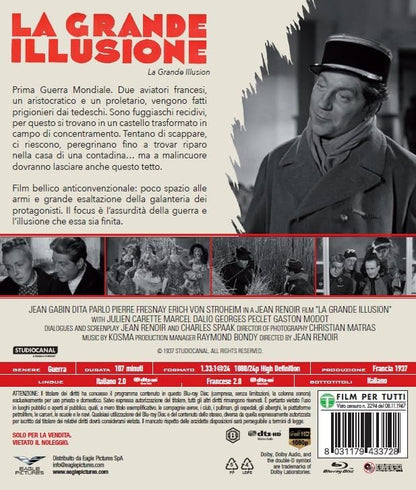 Blu-Ray Grande Illusione (La