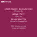 Josef Gabriel Rheinberger: Missa in Es/Nana Forte: Libera Me/...