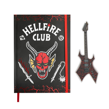 Cinereplicas Stranger Things - Hellfire Club Hardcover Notizbuch - 14.5 * 21cm 160p - Offizielle Lizenz