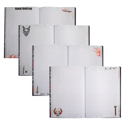 Cinereplicas Stranger Things - Hellfire Club Hardcover Notizbuch - 14.5 * 21cm 160p - Offizielle Lizenz