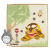 My Neighbor Totoro Totoro bus stop (steam shirring print applique) Mini Towel 590 396 (japan import