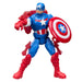 Marvel Avengers ActionVerse Captain America Action Figure & Accessories, 11.4-cm (4.5 inch) Super Hero Toys & Figures for Children, Ages 4+