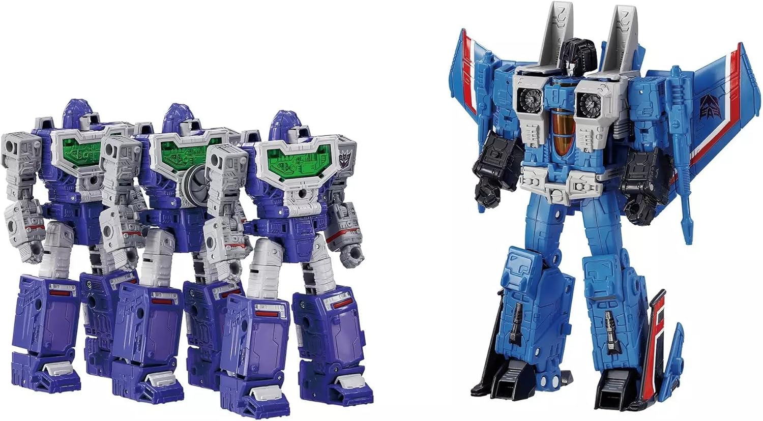 Transformers Takara Tomy Dramatic Capture Series Decepticons Part 1, Adult Collectible Action Figure Set, 15+