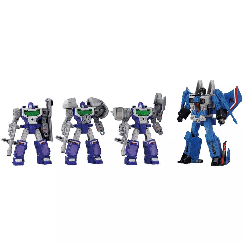 Transformers Takara Tomy Dramatic Capture Series Decepticons Part 1, Adult Collectible Action Figure Set, 15+