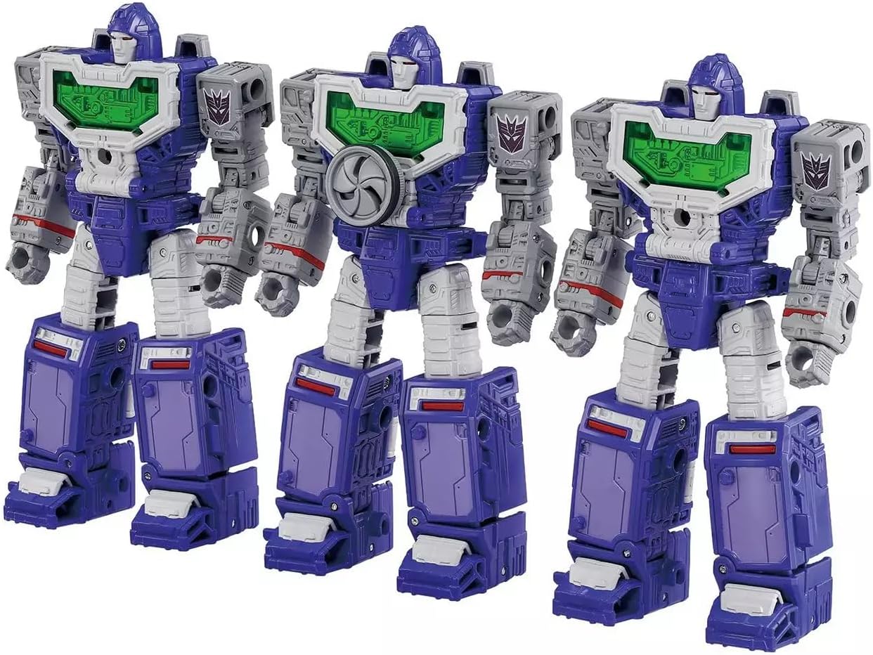 Transformers Takara Tomy Dramatic Capture Series Decepticons Part 1, Adult Collectible Action Figure Set, 15+